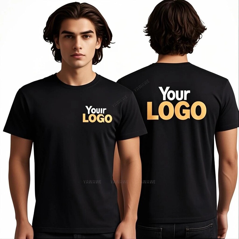 Dz Version T-Shirt, Add Your Own Information Here, Cotton Comfortable Men's T-Shirt, Summer Top, O-Neck, Birthday Gift