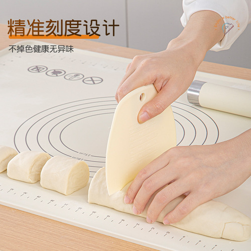 Extra large silicone mat kitchen and dough mat set food grade thickened silicone kneading mat home baking mat