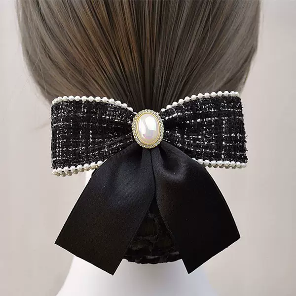 Nurse Head Flower Female Professional Hair Net Xiao Xiang Feng Business Hall Head Flower Hotel Hotel Hair Headwear Waiter Hairpin