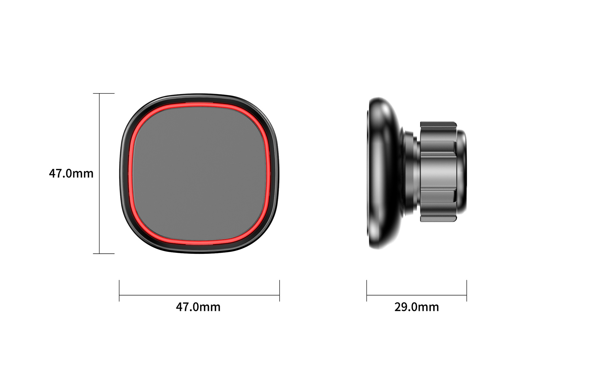 CX04 teléfono móvil soporte para automóvil panel magnético 360 grados soporte para automóvil de adsorción multifuncional magnético