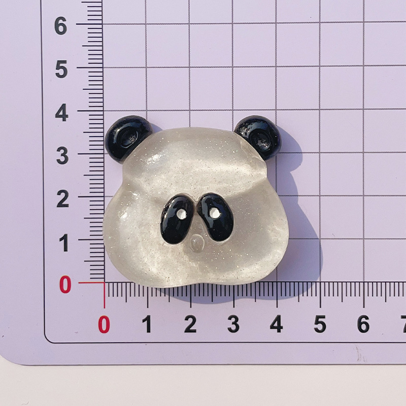 Venta caliente tarjeta grande queso agujero zapatos accesorios de resina pato Panda accesorios de dibujos animados DIY diversión pinza de pelo al por mayor