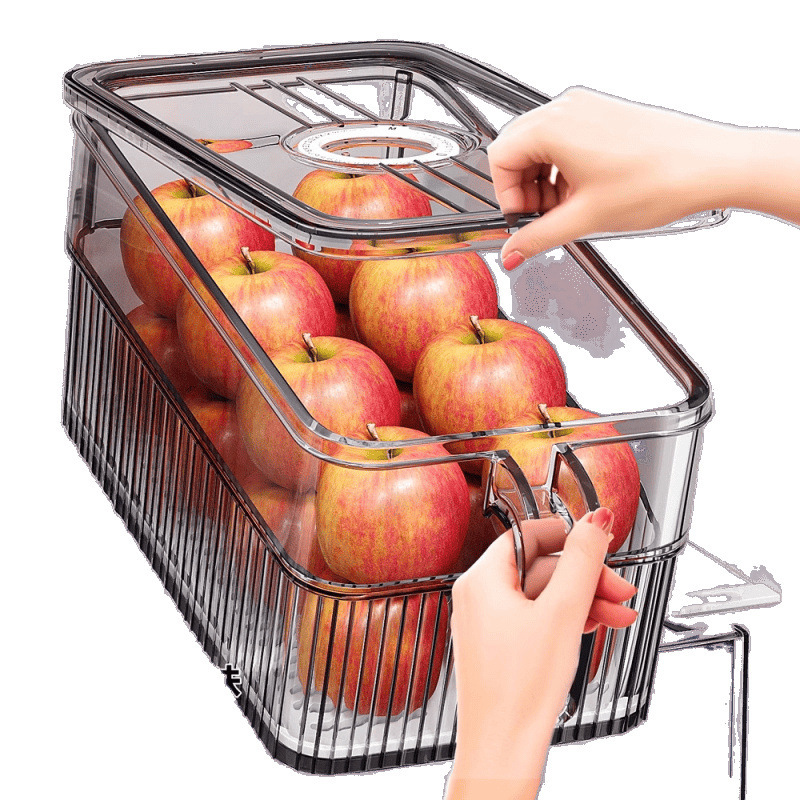Caja de almacenamiento de refrigerador Caja de almacenamiento Caja de acabado Caja de congelación especial de grado alimenticio Caja de almacenamiento de verduras y huevos de cocina