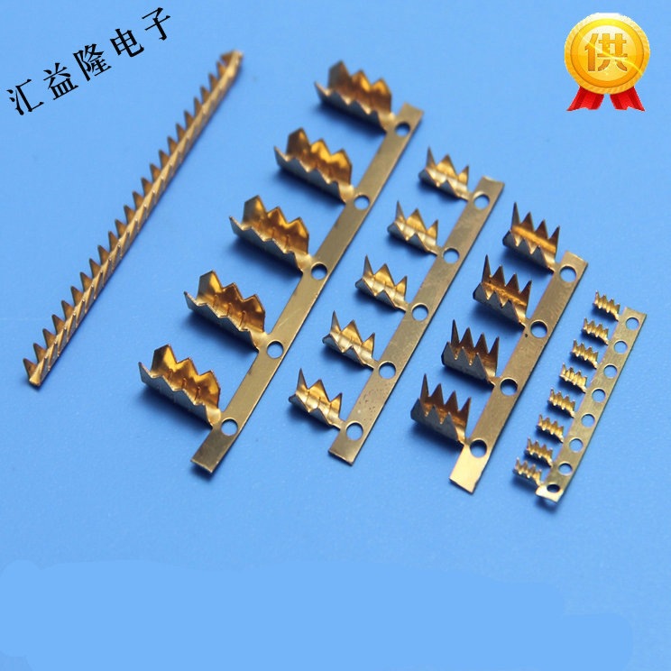 2mm 3mm 4mm 2.5平方鲨鱼齿端子 锯齿端子 包线端子