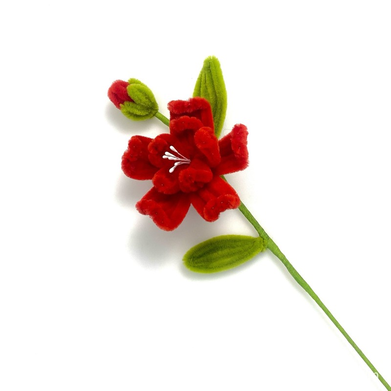 ツイストスティックブーケ チューリップ バラの花 シングル完成品 母の日 520 バレンタインデー アニメ ギフト|undefined