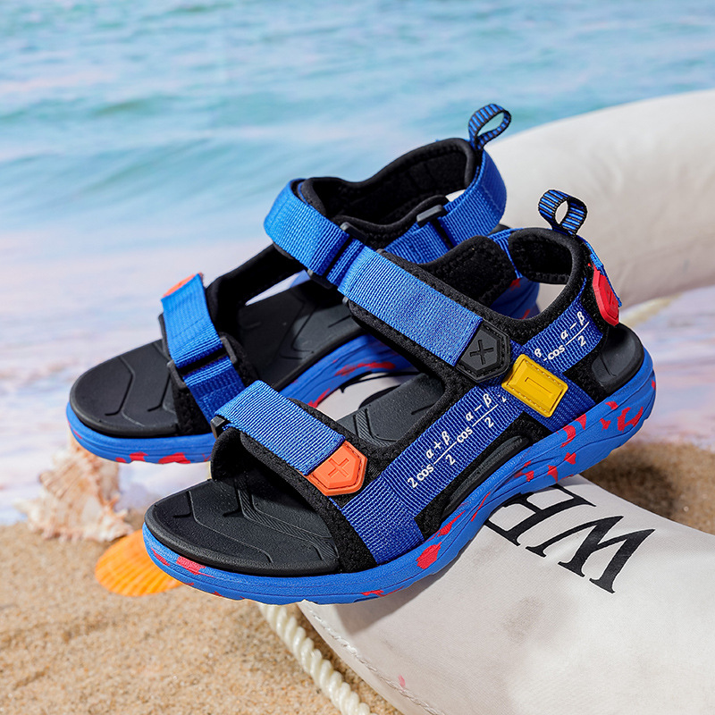 Sandalias de Playa de Suela Suave para Niños de Tela para Playa