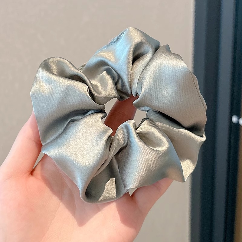 Anillo de cabello de intestino grande coreano para mujeres de alto nivel toallas cuadradas cuerdas de cabello de alta elasticidad y elásticas duraderas flojas flojas