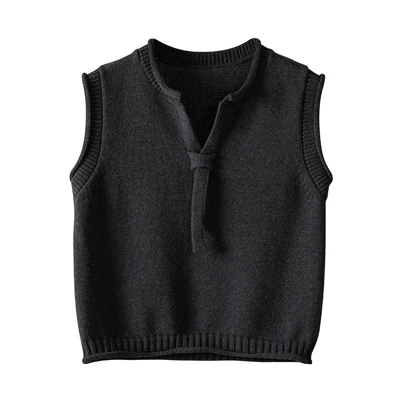 100% Pure Cotton Thread 5-Needle Thickeneded Women's Sweater Vest Design Waistcoat Layered Casual Sleeveless Knitted Vest 100% Pure Cotton Thread 5-Needle Thickeneded Women's Sweater Vest Design Waistcoat Layered Casual Sleeveless Knitted Vest