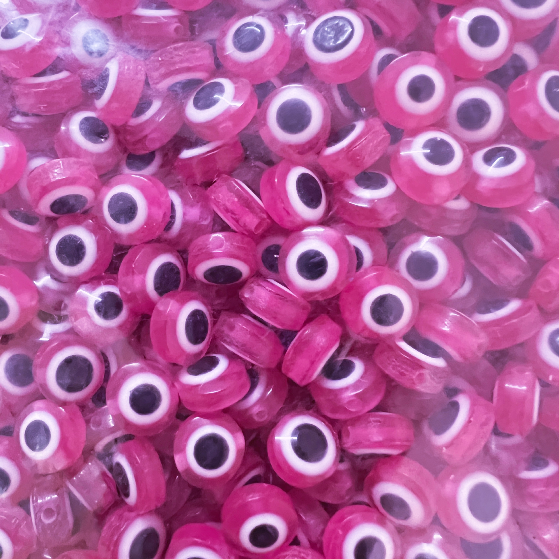 Fashion Devilu0027S Eye Plastic Epoxy Jewelry Accessories 50 pieces