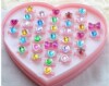 Children's accessory, resin, ring, toy, jewelry for kindergarten, Korean style, Birthday gift, wholesale