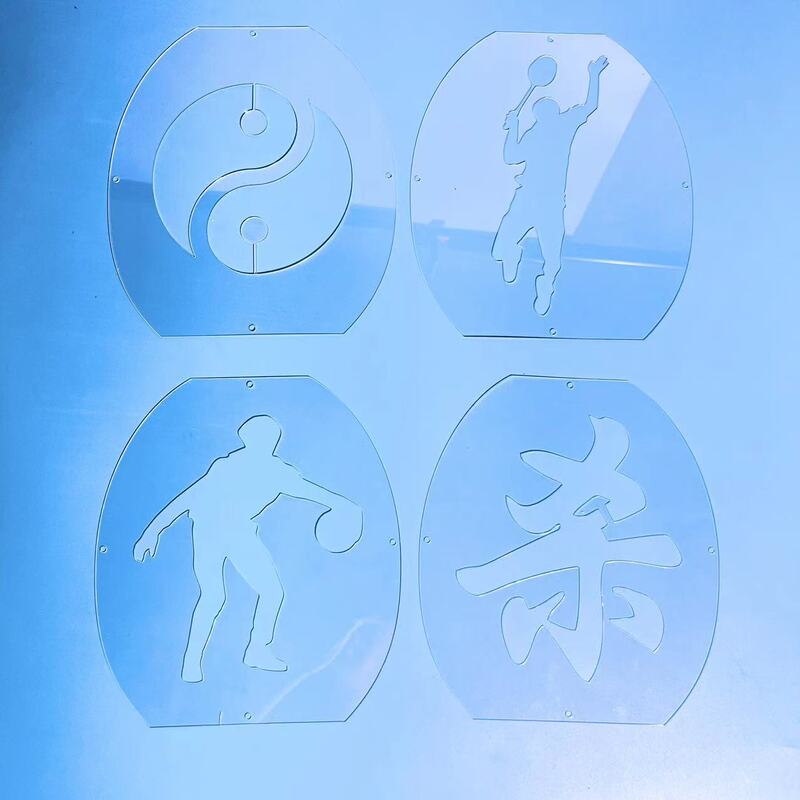 Plastic badminton racket tennis marking board LOGO template personalized creative peripheral lovers reuse graffiti Plastic badminton racket tennis marking board LOGO template personalized creative peripheral lovers reuse graffiti