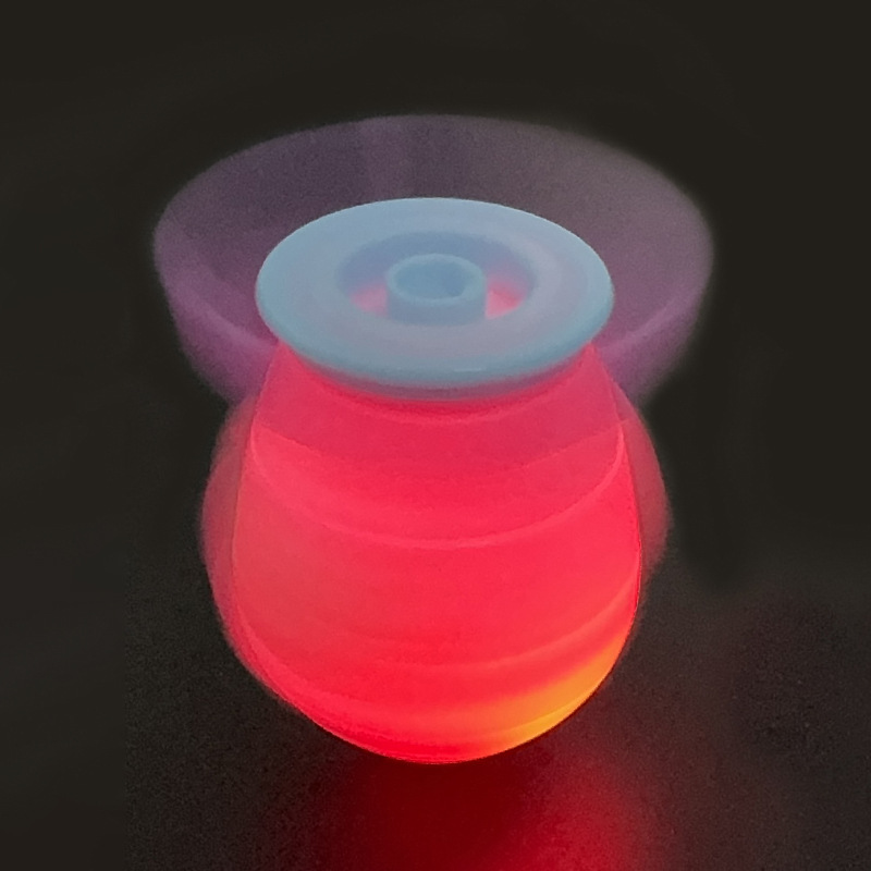 Giroscopio de cohete luminoso para niños, giroscopio de catapulta, juguetes educativos, pequeños regalos, puestos de mercado nocturno, juguetes