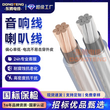 东腾高保真金银音响喇叭线HIFI音频线100-600芯低音炮功放专用线