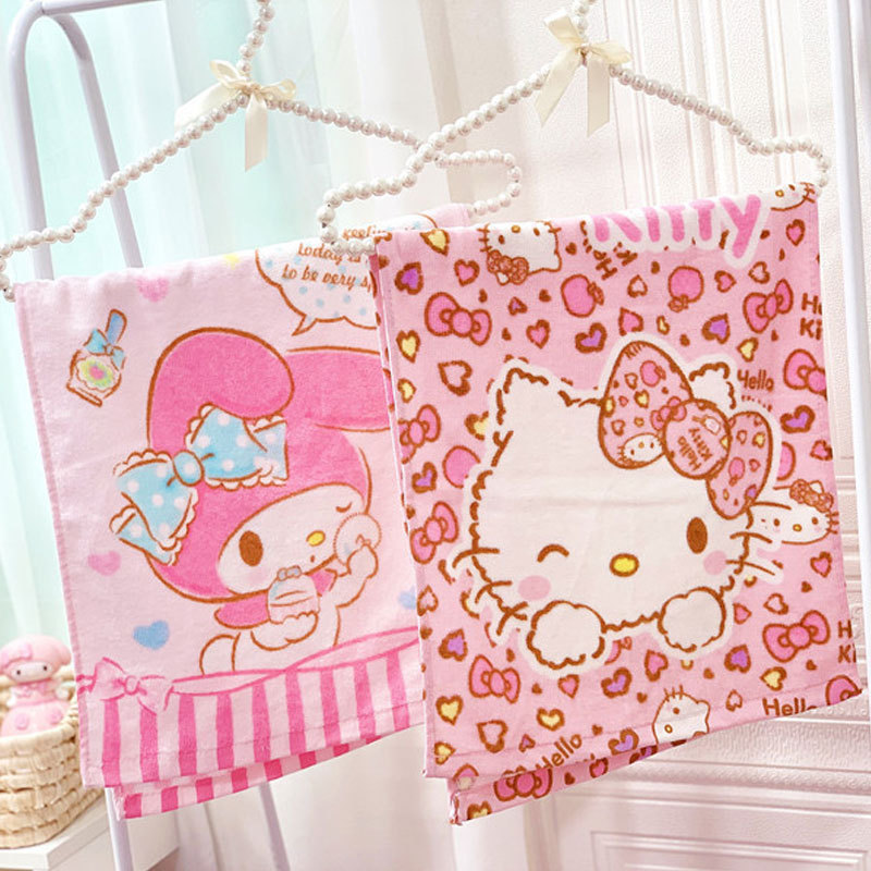 Cartoon face towel absorbent lint-free large towel bath home adult girl heart pa soft face towel