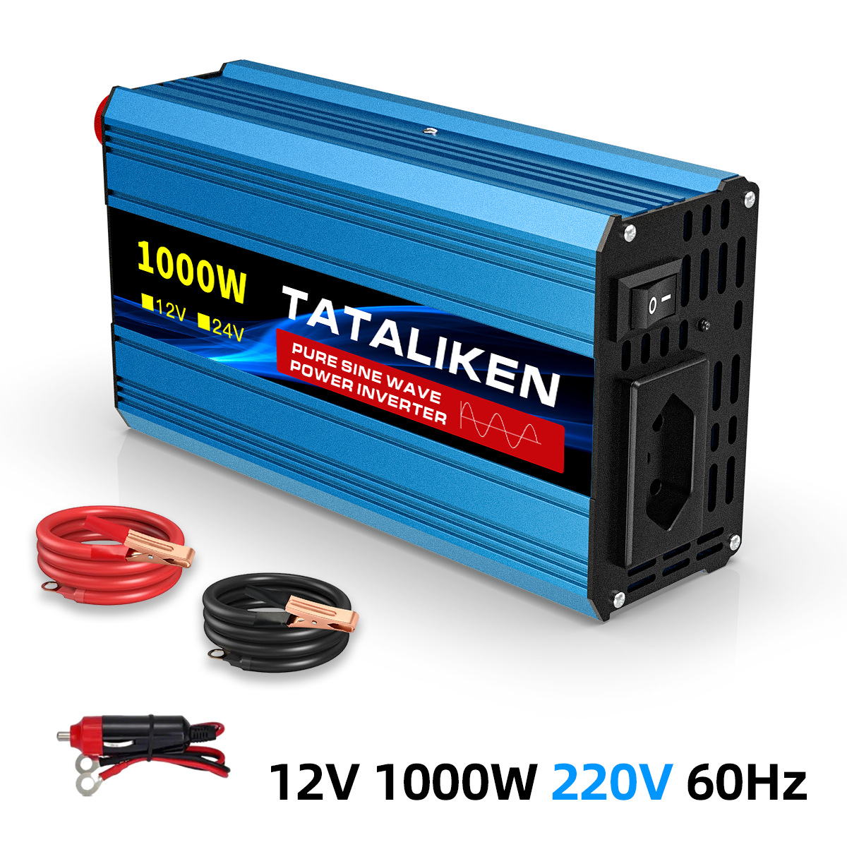 Transfronterizo dedicado para onda sinusoidal pura 400W / 1000W inversor para automóviles / hogares 12V - 24V 110 - 220V