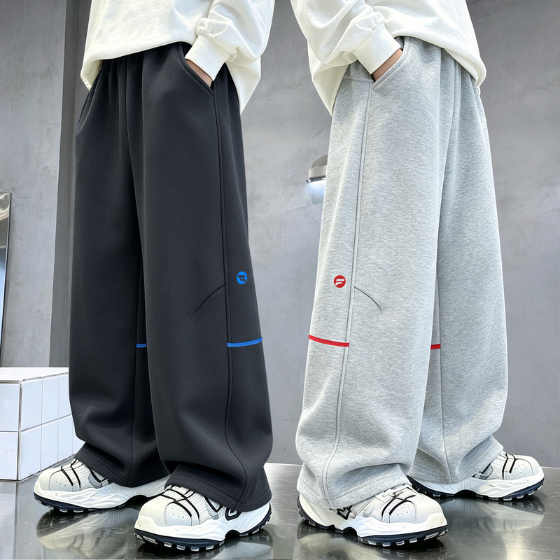 Men's Casual Pants Spring Loose Straight Pants Versatile 2026 Youth American Style Sports Pants Men Wholesale