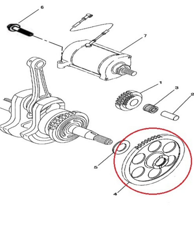 Hs550700750Utv1: 7-Cone Starting Disc Gear P0350002440A0000 Specifically for Starters