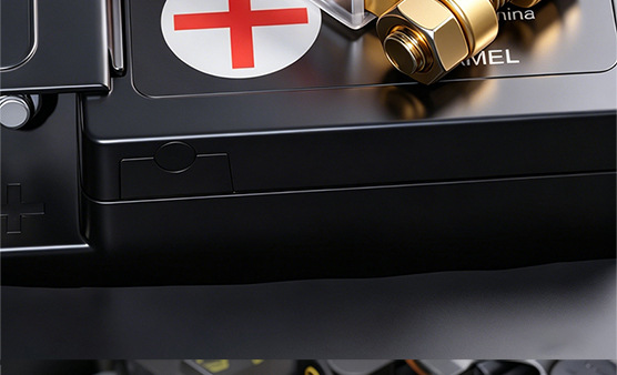 Cross-border, universal positive and negative terminal, high-quality, new model, manual brass thickened battery disconnect switch for cars, designed to prevent battery drain