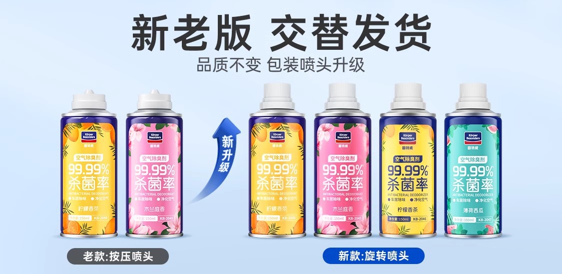 Suitable for Goodway Car Odor Removal Car Deodorant Air Freshener Air Conditioner Sterilization Deodorant Odor Spray