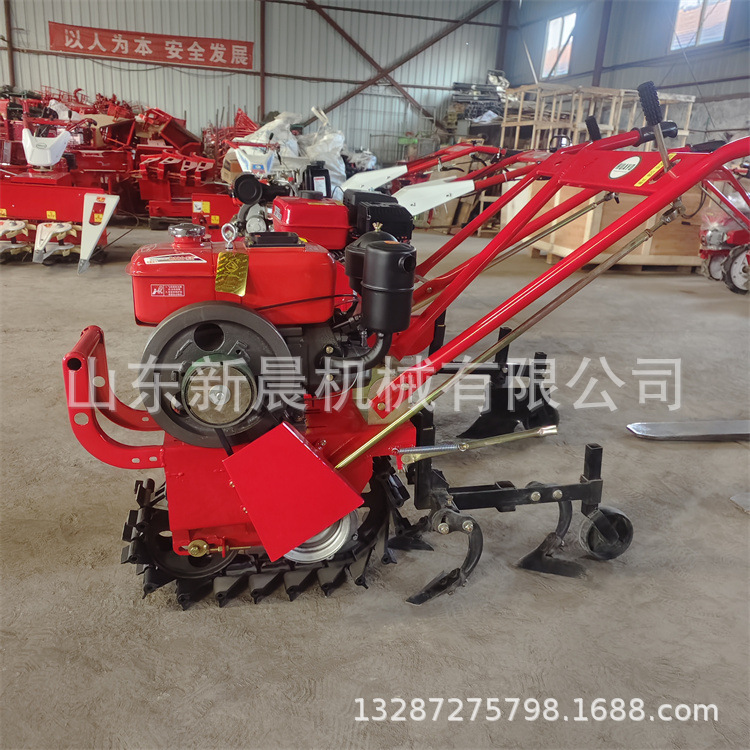 柴油8马力链轨趟地机 独轮趟地开沟机玉米地除草机