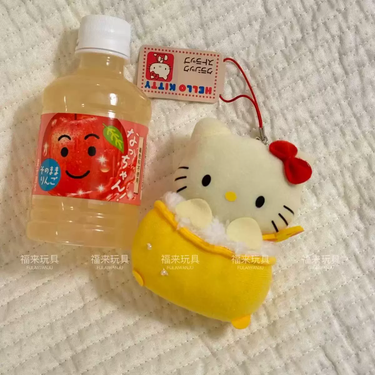 Плюшевый брелок (Sanrio) Hello Kitty, плюшевая кукла-талисман, размеры 10–16 см