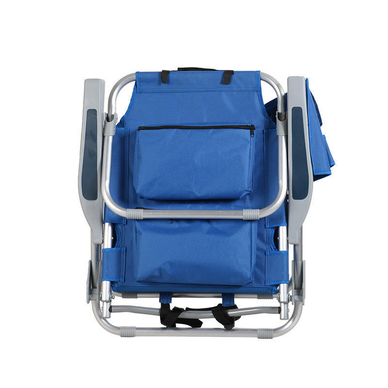 Transfronterizos al aire libre silla de mochila plegable silla de pesca de hielo silla de playa respaldo casual se puede personalizar