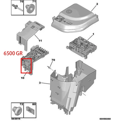 Other power supply, ignition system 308 3008 Citroen C4