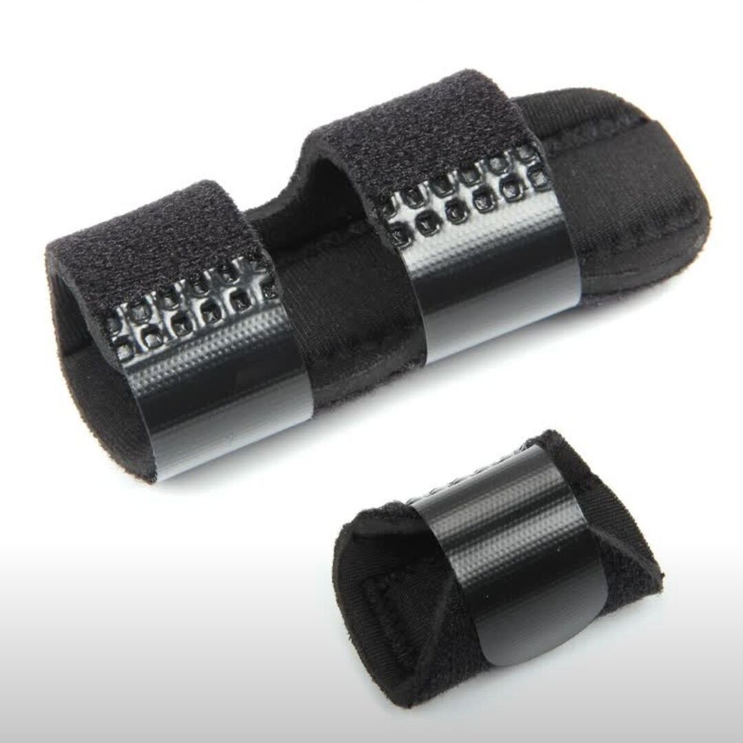 手指固定夹板骨折指套关节脱位扭伤矫正器康复护支具伸直弯曲护具