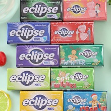 香港进口 ECLIPSE易极薄荷糖润喉糖果糖无糖口香糖提神清新口气