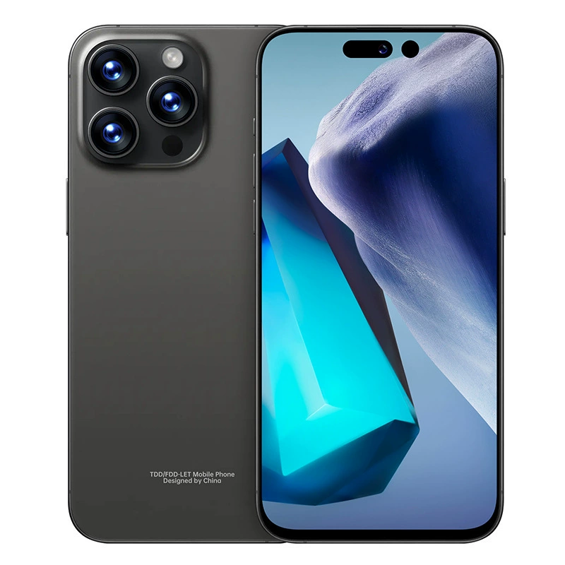Экран, умный мобильный телефон, новая коллекция, Intel Core i15, 15 Pro Max, широкоформатный экран, 5G, поддержка функции для всех сетевых стандартов связи