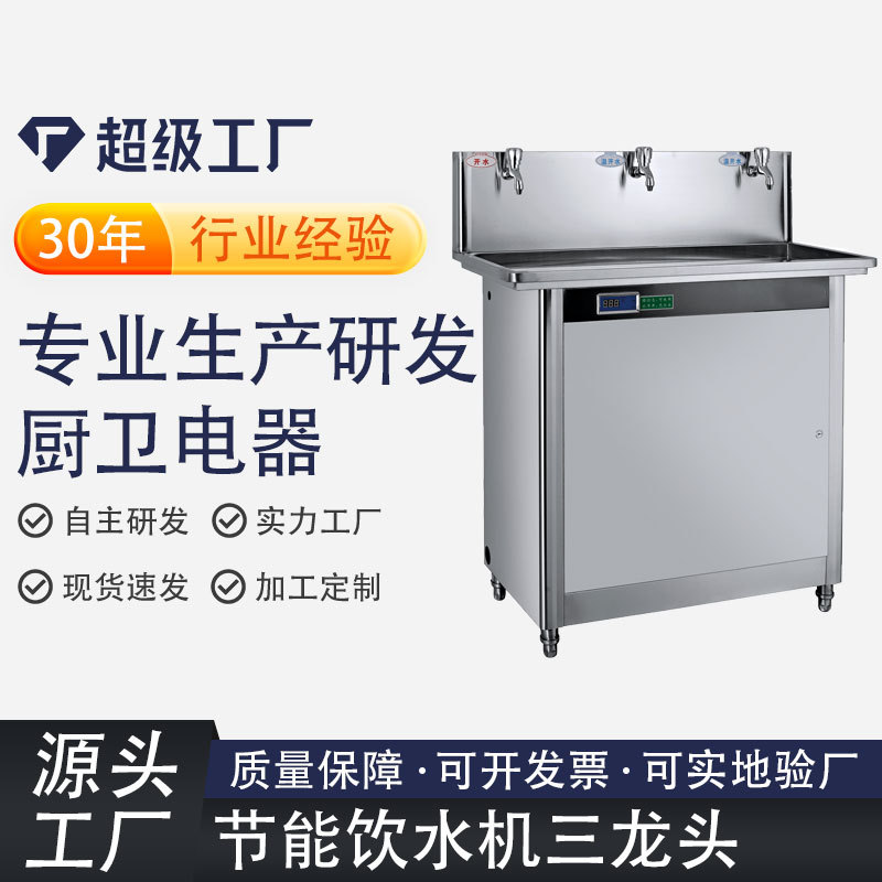 定制一开两温跨境商用直饮机学校工业节能饮水机开水器商用烧水机