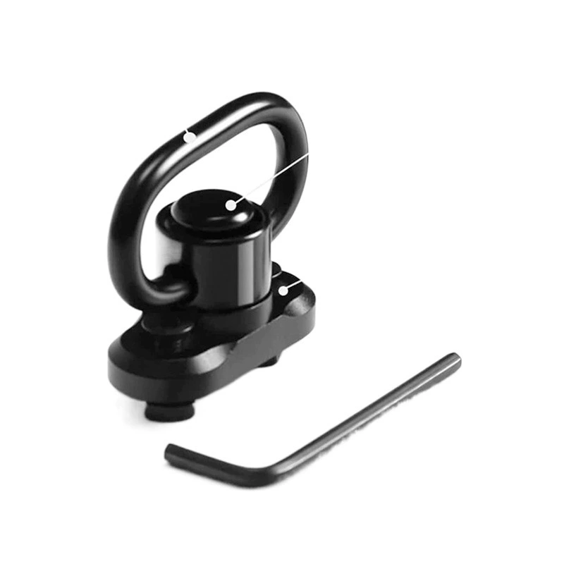 M-Lok тактическое ремешок кольцо QD ремешок Пряжка CNC Национальный стандарт 63 основание из алюминиевого сплава быстросъемное кольцо M-Lok Sli