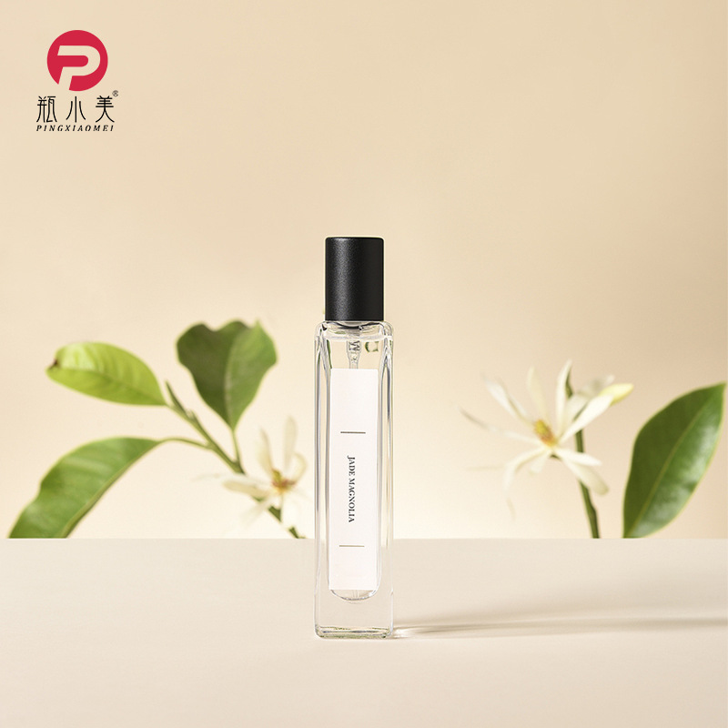 En stock 10 15 20ml botella de spray de perfume transparente mini muestra botella de vidrio de aromaterapia sub-botella de aceite esencial al por mayor