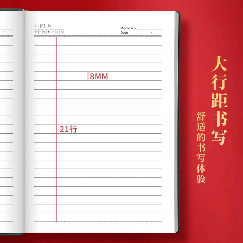Laptop, retro book, high quality notebook, increased thickness