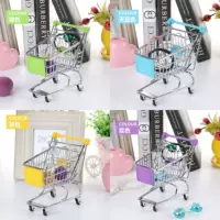 Small simple durable shopping cart, storage system, minifigure