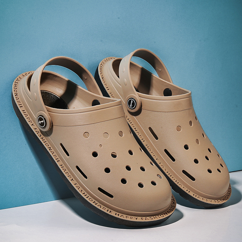 Otoño de 2025 nuevos zapatos de agujero huecos con suela suave, zapatillas casuales para el exterior, zapatillas frías, Amazon transfronterizas