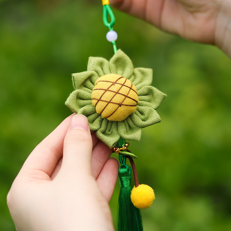 教师节礼物高级感向日葵钥匙扣挂件2025新款送老师实用伴手小礼品|undefined