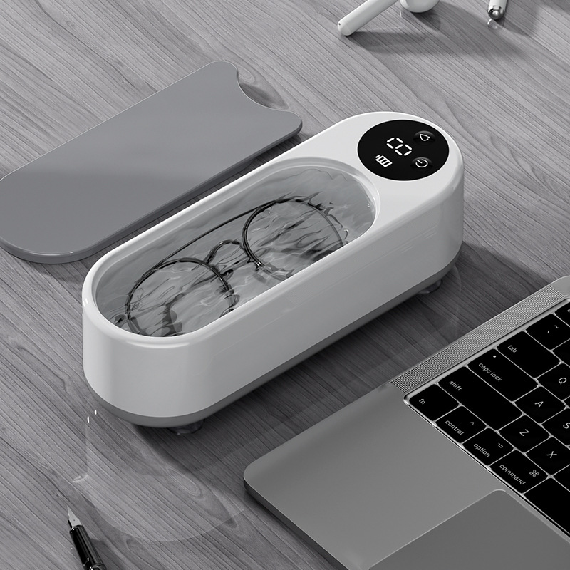 Ultrasonidos gafas máquina de limpieza del hogar caja de limpieza pequeño reloj de la joyería lentes de contacto tirantes esterilización automática limpiador