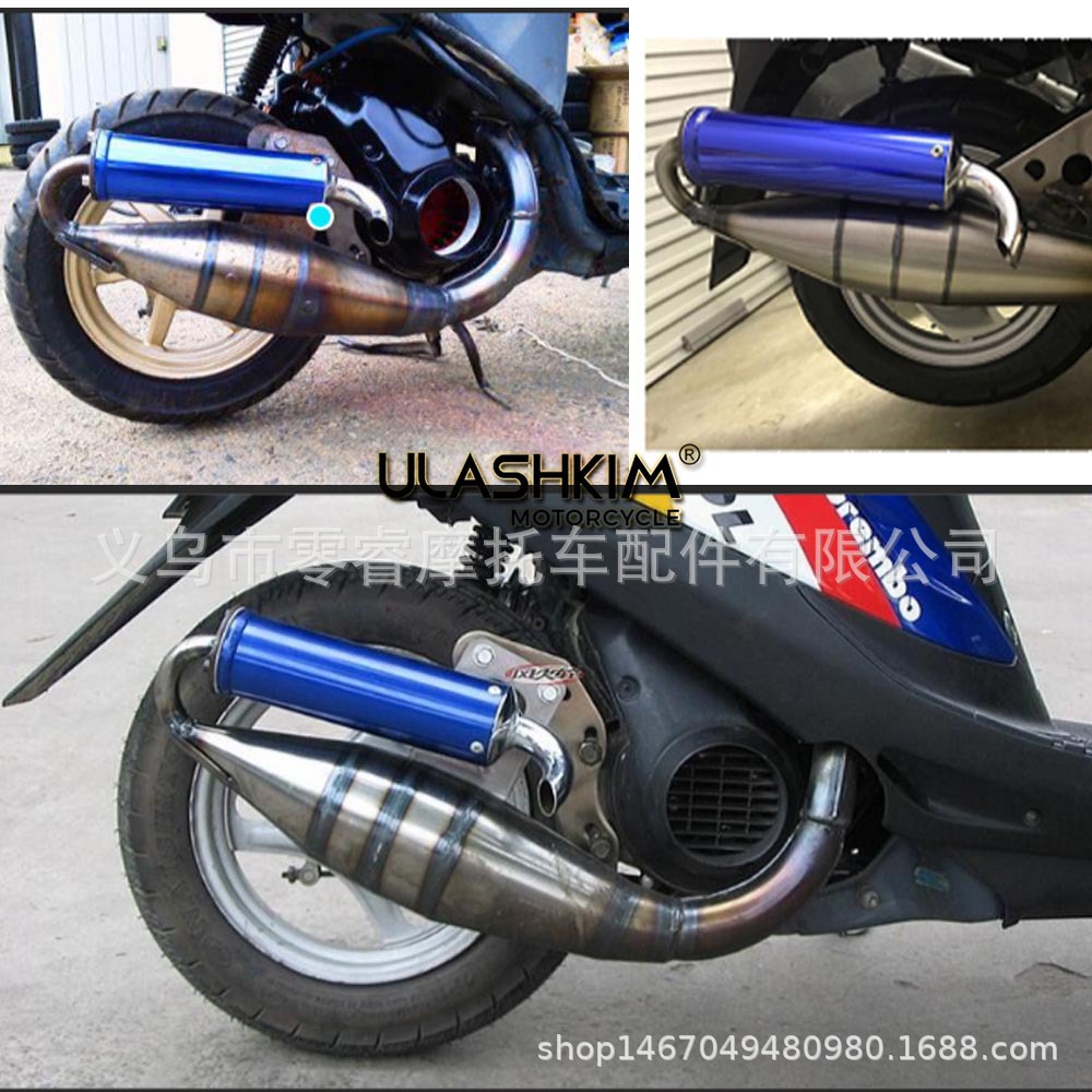 Motorcycle Scooter 1Pe40Qmb Jog50 3Kj 3Ry 4Jp 4Lv Racing Exhaust Pipe Muffler