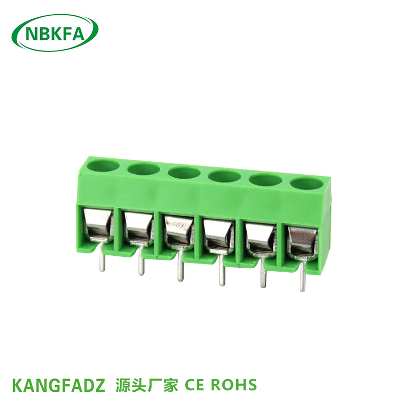 Screw-type PCB wiring terminal KF126V-5.0mm spacing can stitch…
