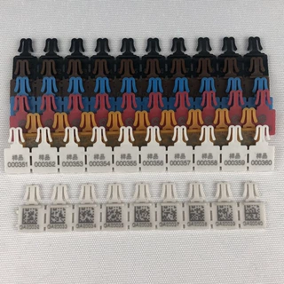 融信一次性保密锁片A型银行专用卡封片管理卡封资料袋耗材