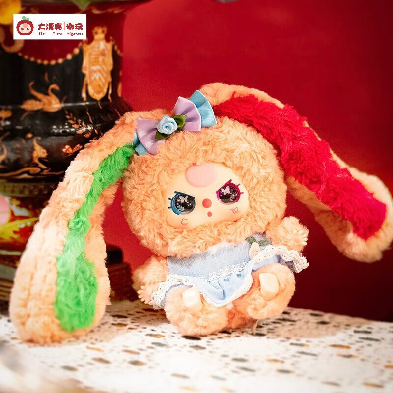 大漂亮潮玩Baby three娃三岁莉莉兔小镇四代毛绒盲盒潮玩公仔摆件|undefined