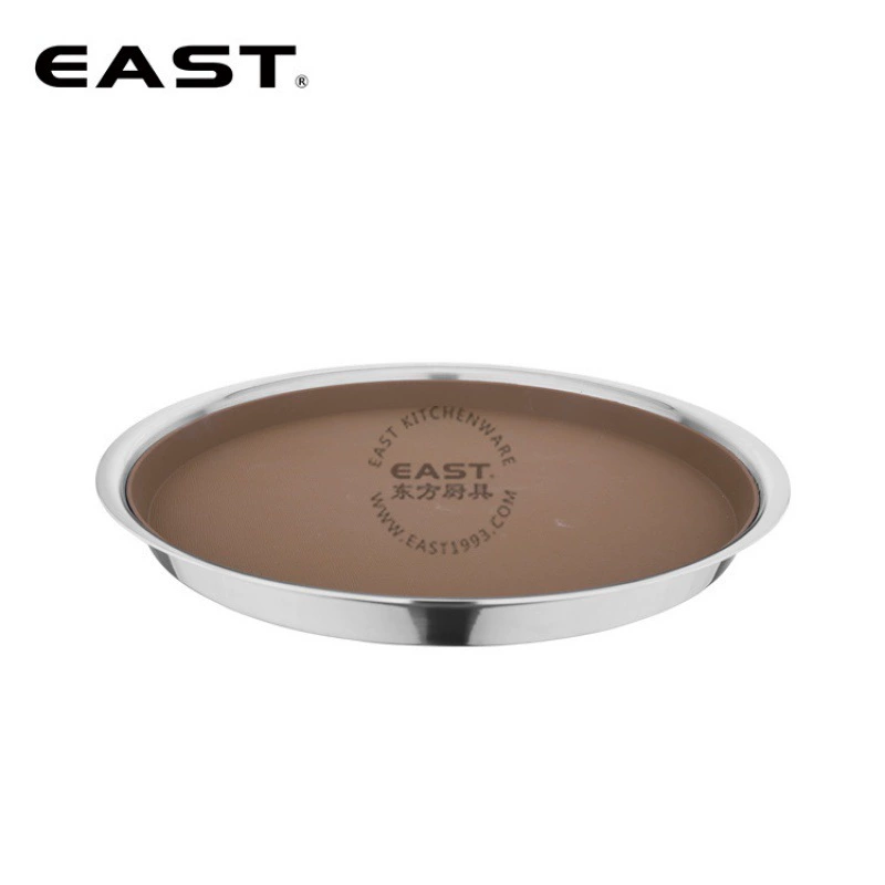Silicone non-slip kitchenware stainless steel