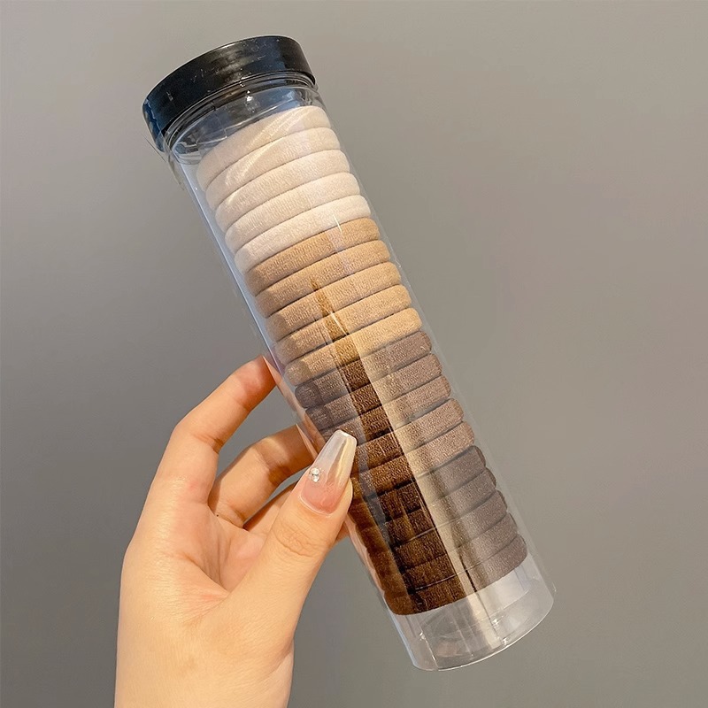 Primavera de alta elasticidad para el cabello mujeres corda de cabello duradera corda de cabello coreana banda de goma de cabello de alto nivel