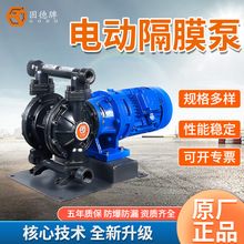 边锋厂家直销固德品牌DBY3铸钢材质电动隔膜泵往复泵自动排污水泵