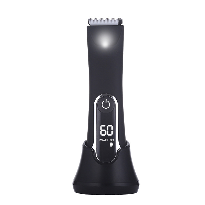 Máquina de afeitar de venta caliente transfronteriza, pantalla digital eléctrica portátil, vello corporal especial para hombres, dispositivo de depilación para las partes íntimas de las axilas image 6