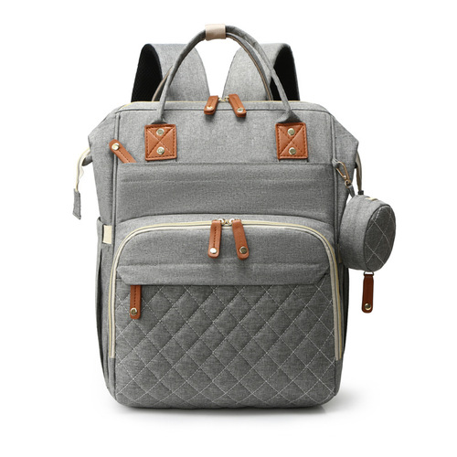Large Capacity Mommy Bag, Multifunctional Portable Mommy Storage Dual-Shoulder Bag, Lightweight for Outings, Mother with Multiple Compartments, Baby Carrier Bag