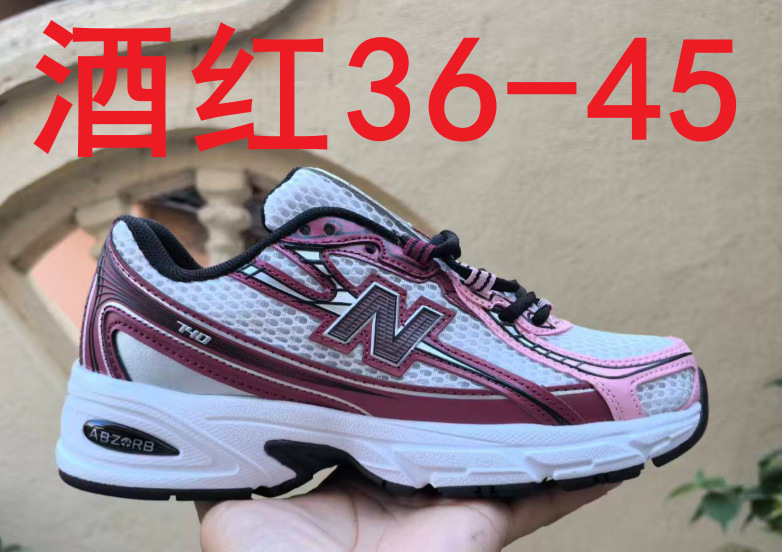 Zapatos Pitian, nuevos zapatos de malla NB740 para hombres y mujeres, padres, nuevas parejas de carreras, hombres y mujeres.