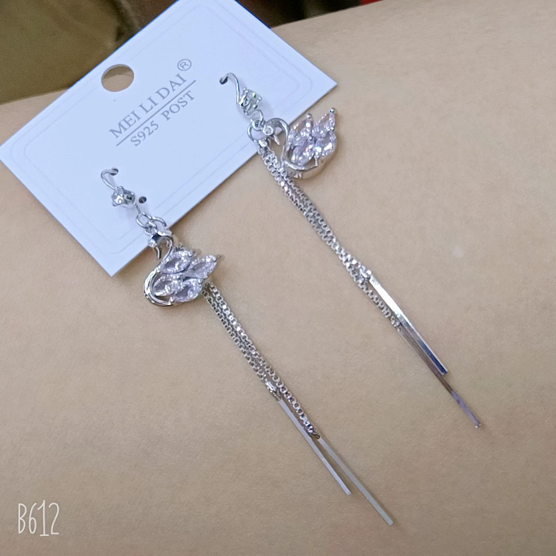 Серьги корейского стиля, с кисточками и жемчугом, много дизайнов, нержавеющая сталь