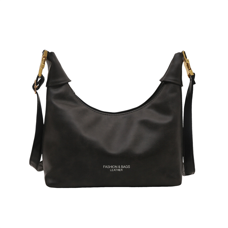 Corea del Sur INS moda moda bolso de brazalete de invierno 2024, nuevo retro simple bolso de hombro bolso de mujer