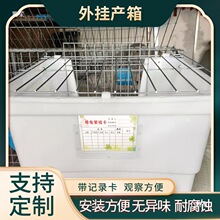 兔子兔子崽产仔分娩产仔外挂箱宠物兔产房产箱窝产仔箱下兔子母兔